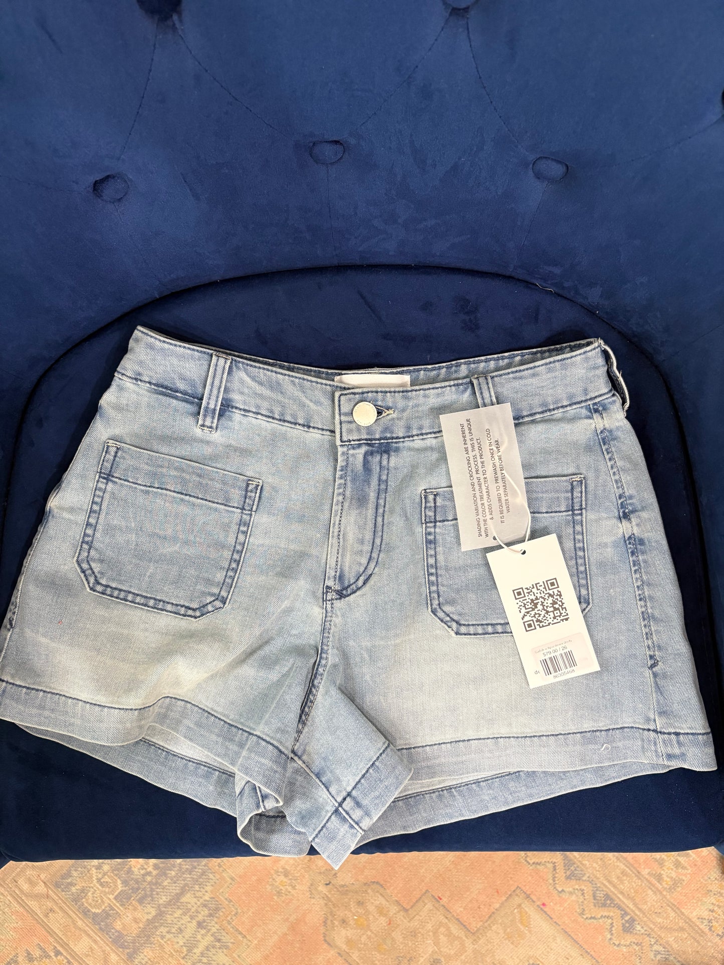 Carlisle eclipse denim shorts