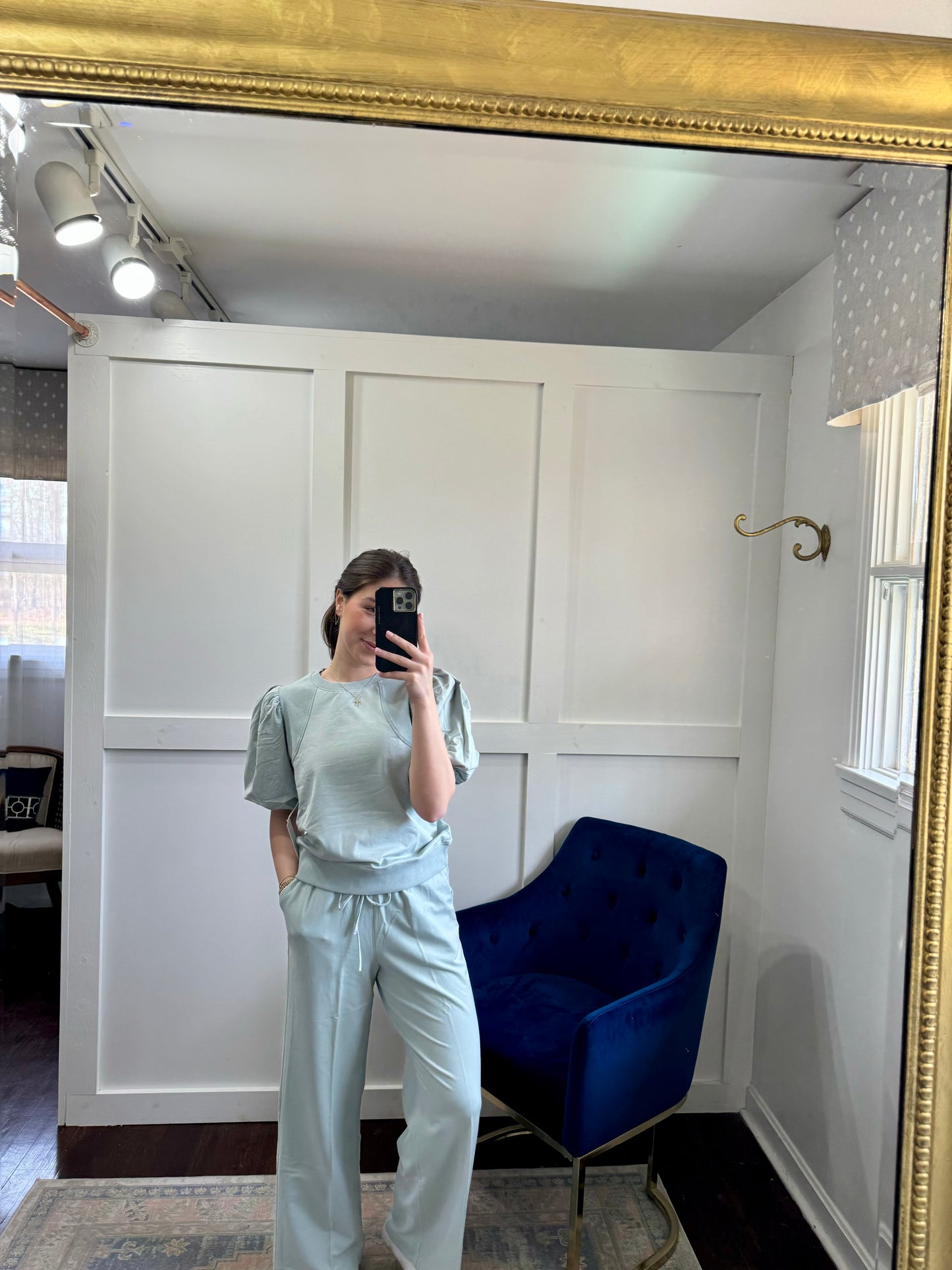 Zahara aquamarine pant