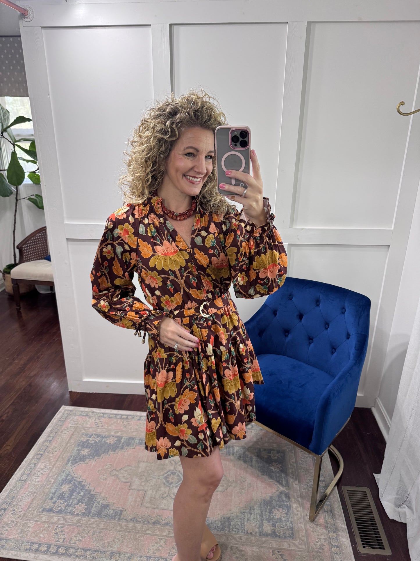 Amber bloom dress