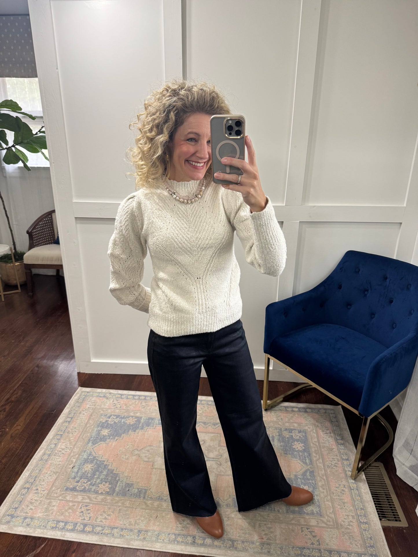 Aliza ivory sweater