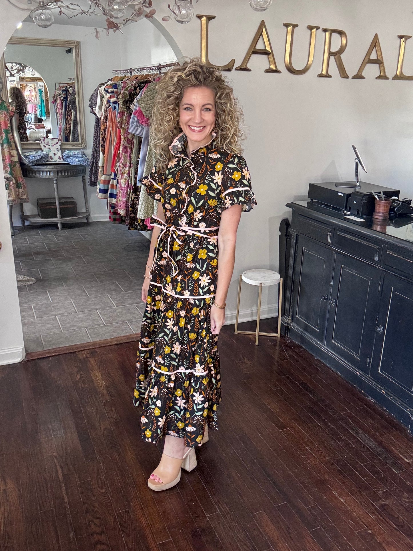 Wildflower Waltz maxi dress