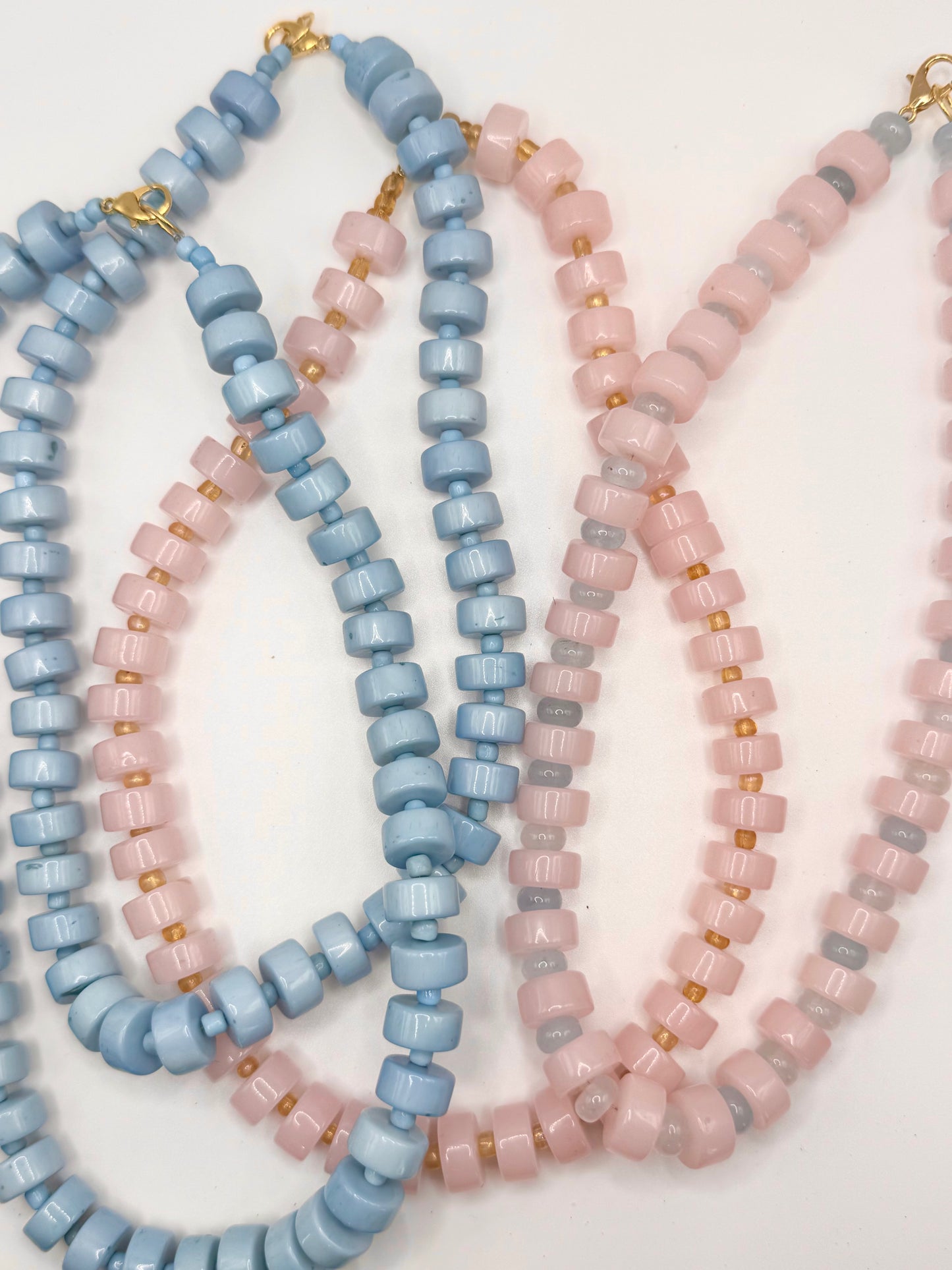 LE Designs blue blue necklace