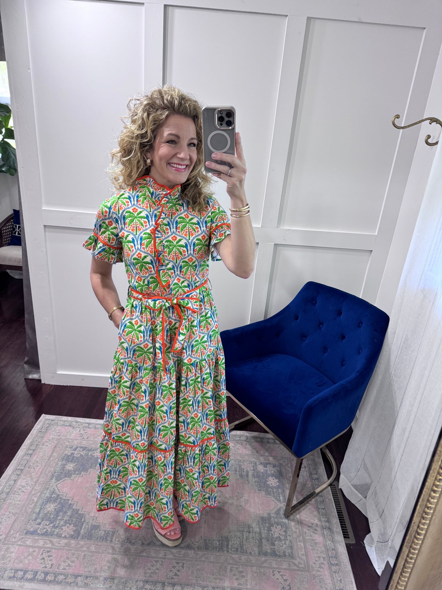 Coconut grove maxi dress