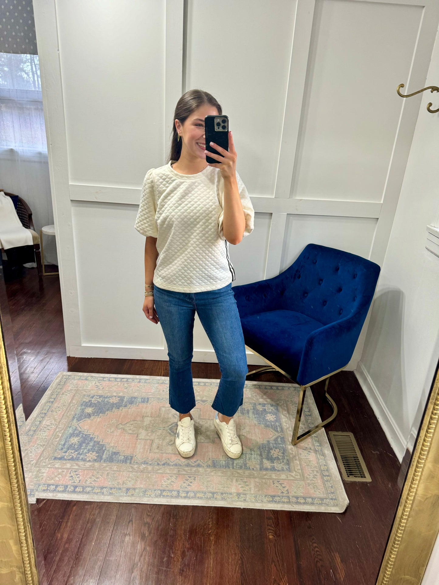 Jamie quilted top