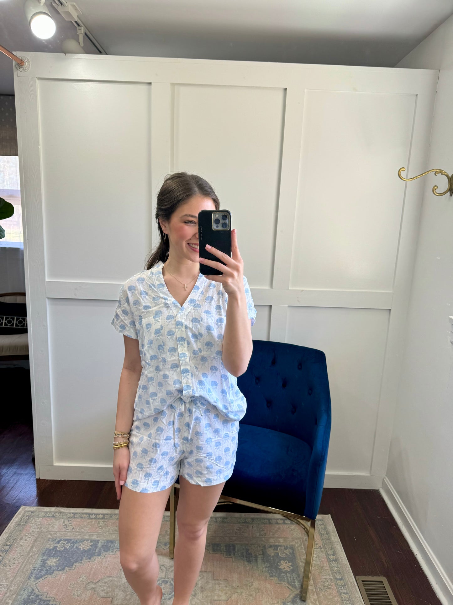 Serena hydrangea pj set