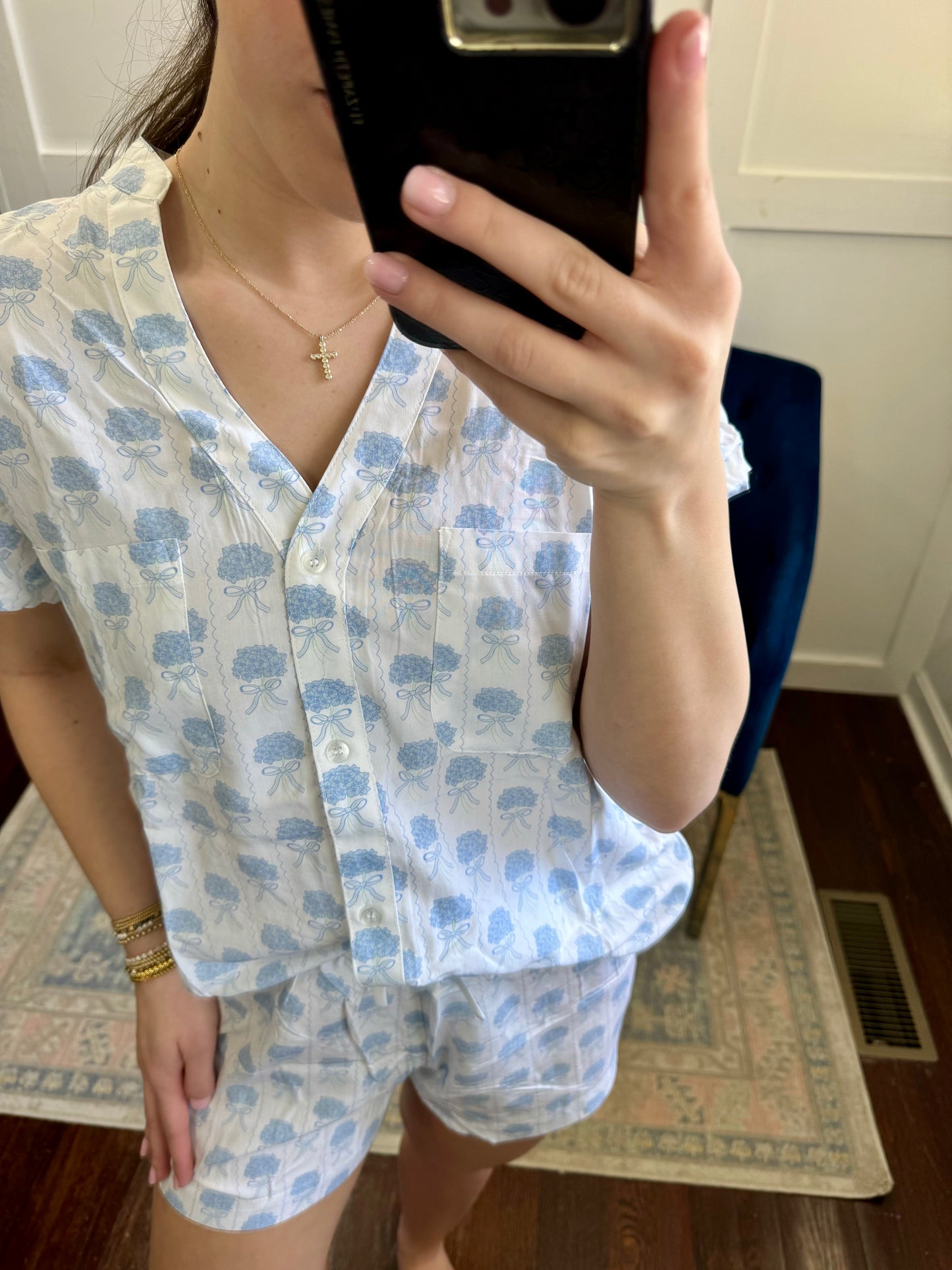 Serena hydrangea pj set
