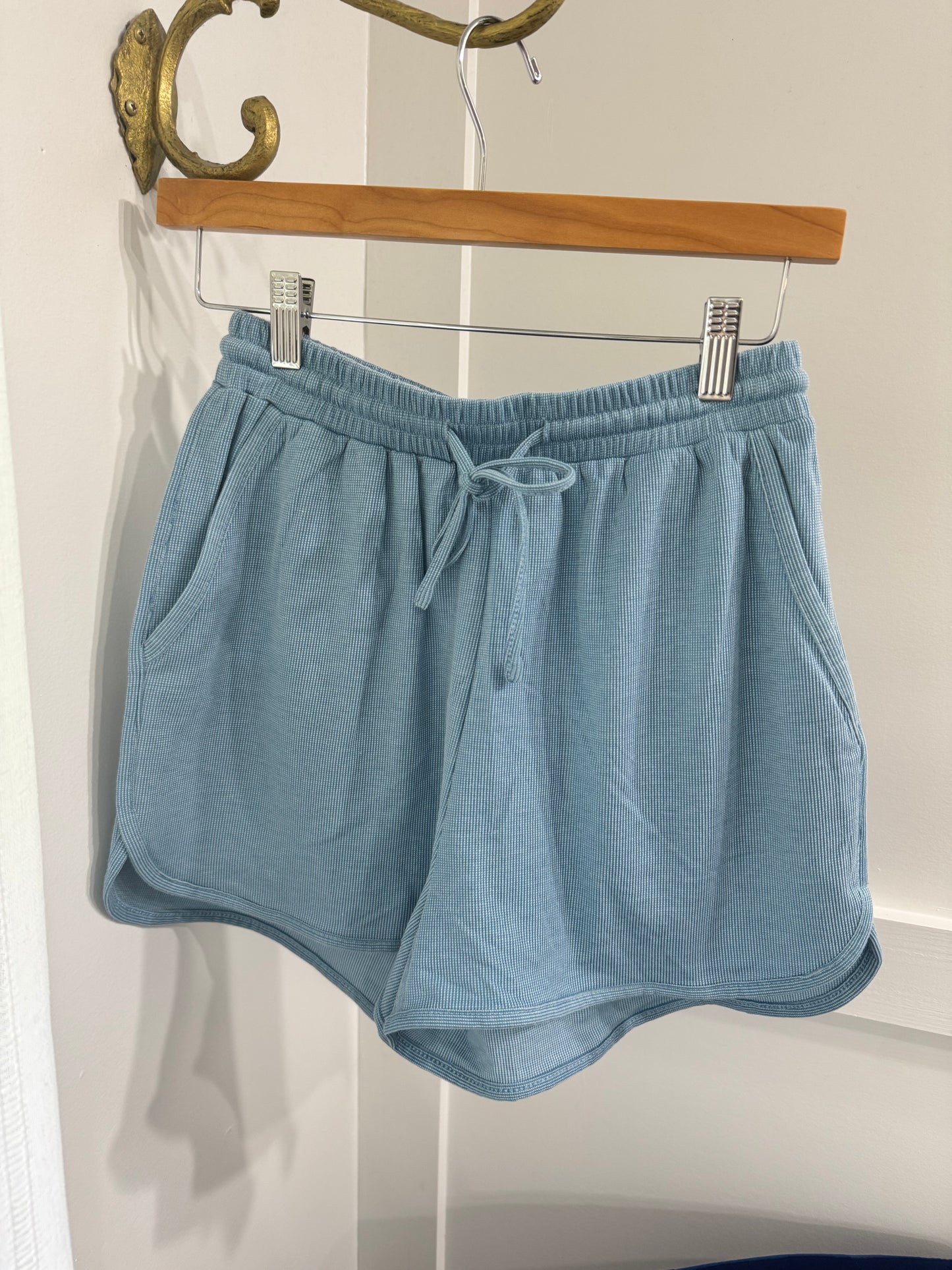 Sightseeing light blue shorts