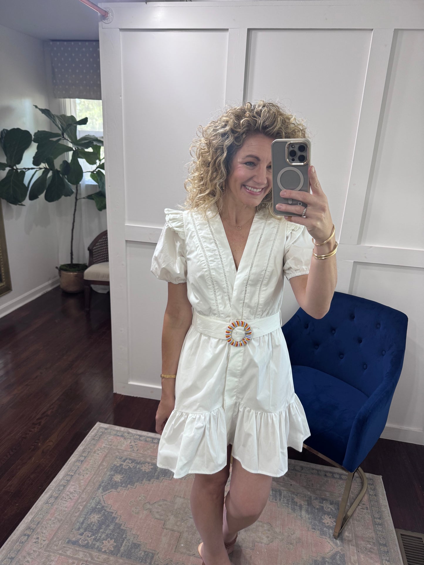 Hadley white dress