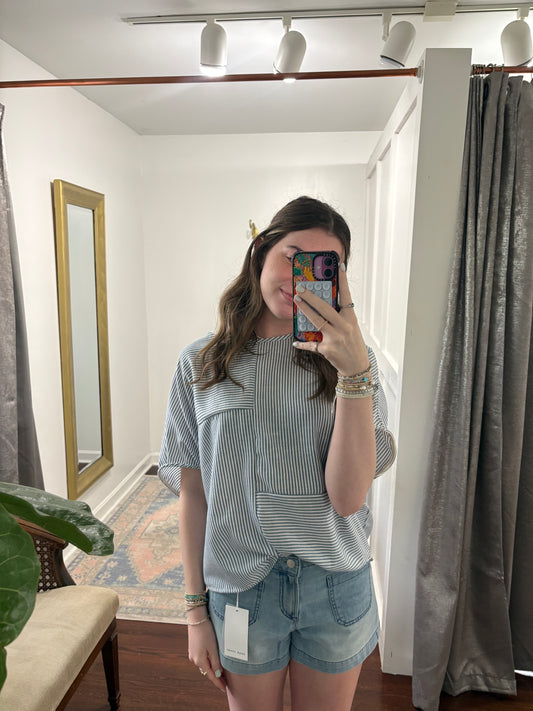 Carlisle eclipse denim shorts