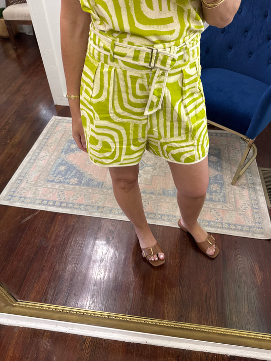 Matcha Maze Andrea short