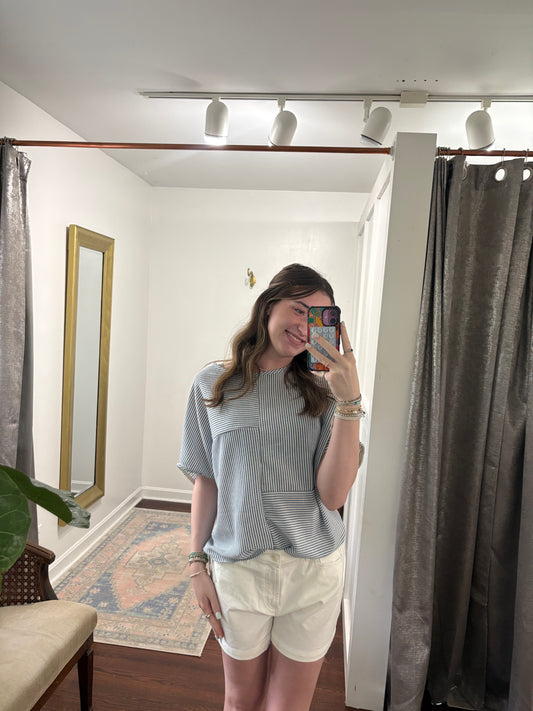 Levanna off white shorts