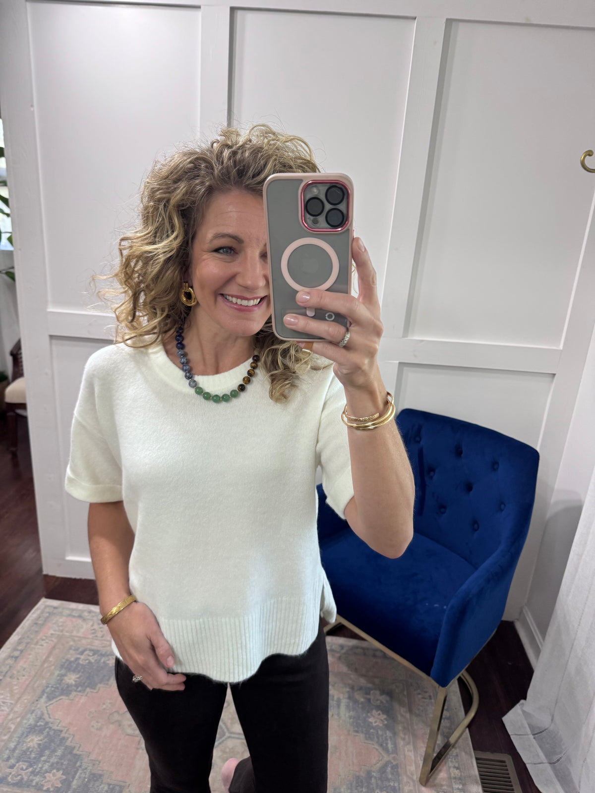 Catrina off white sweater