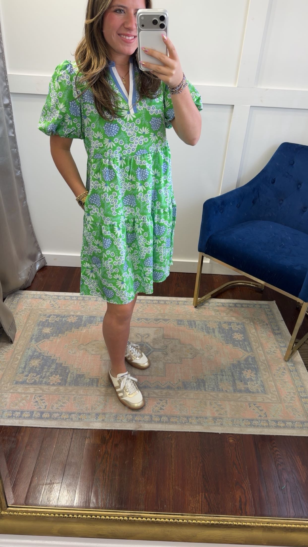 Kinsley daisy floral dress