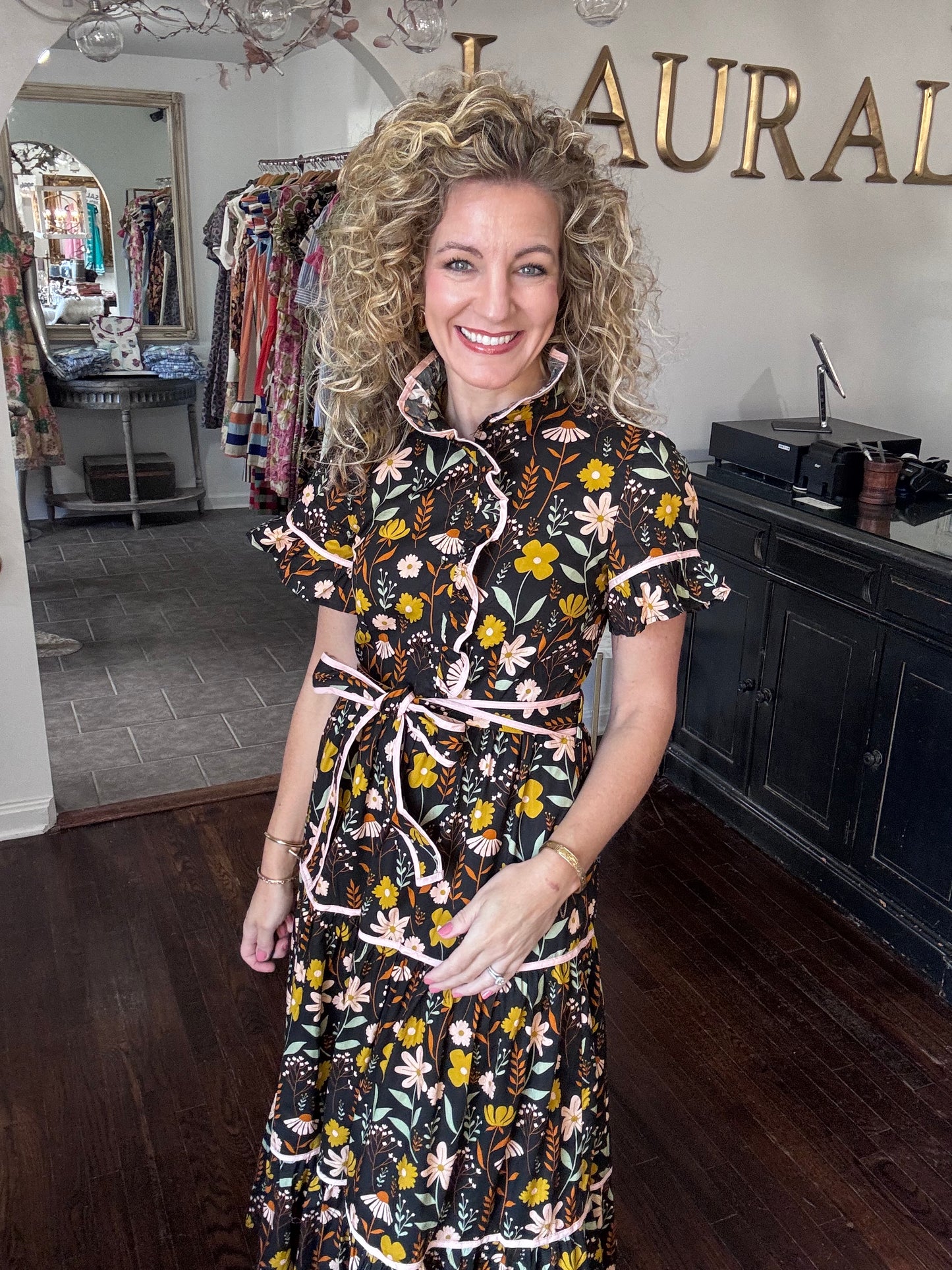 Wildflower Waltz maxi dress