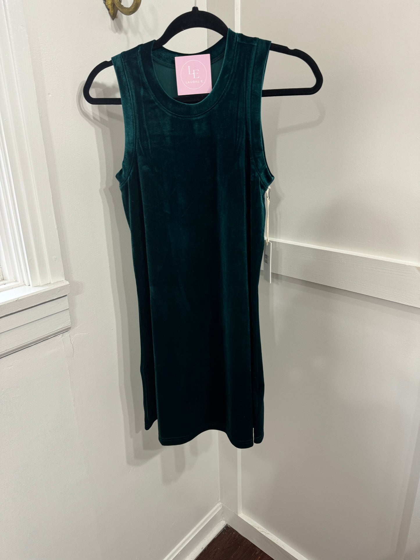 Justine clover velvet dress