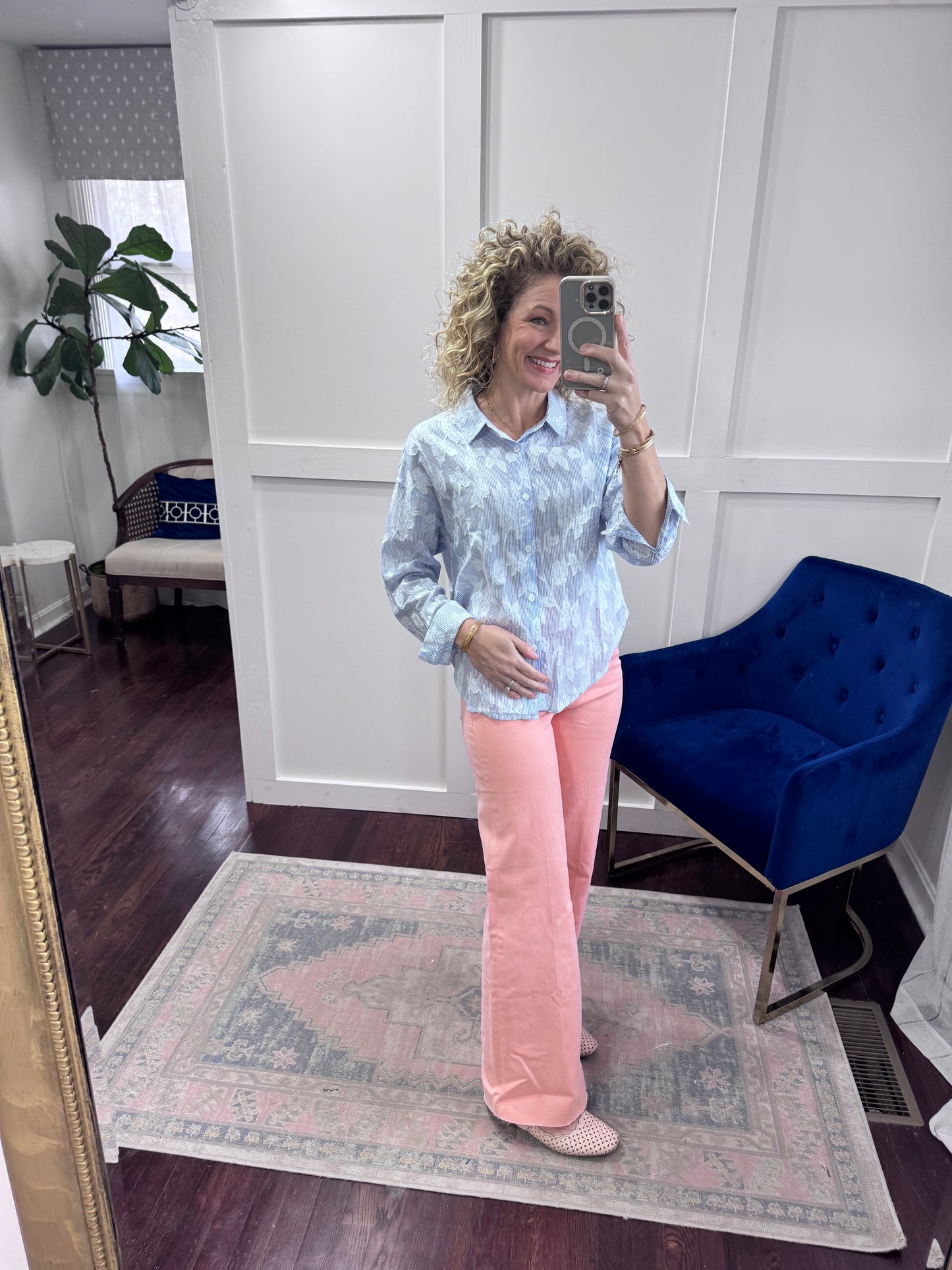 Adrianna burnout floral