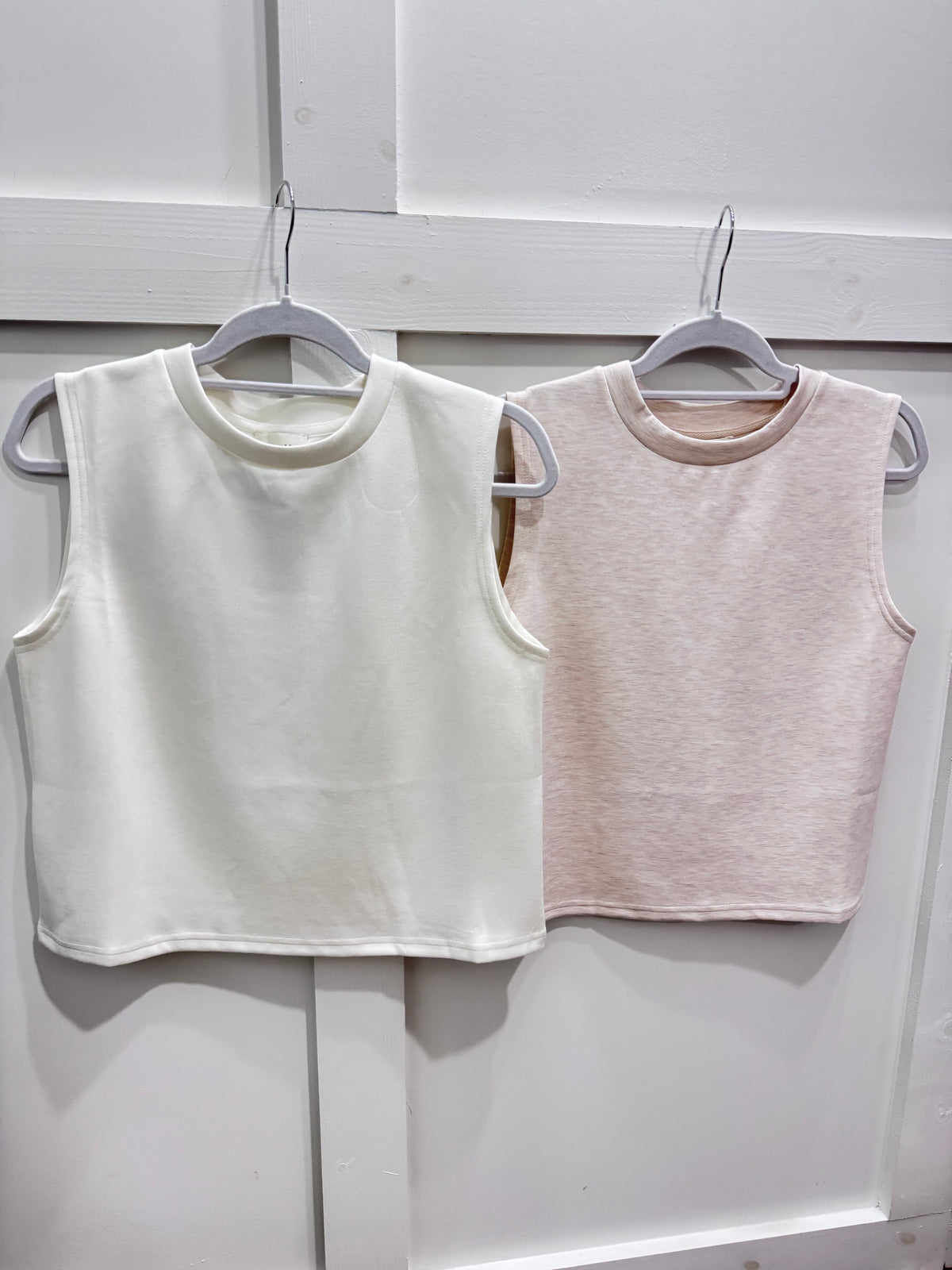 Round neck scuba top