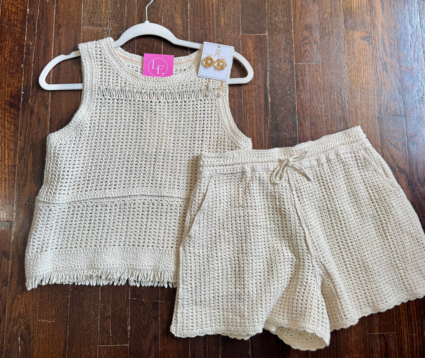 Sandy shores crochet top