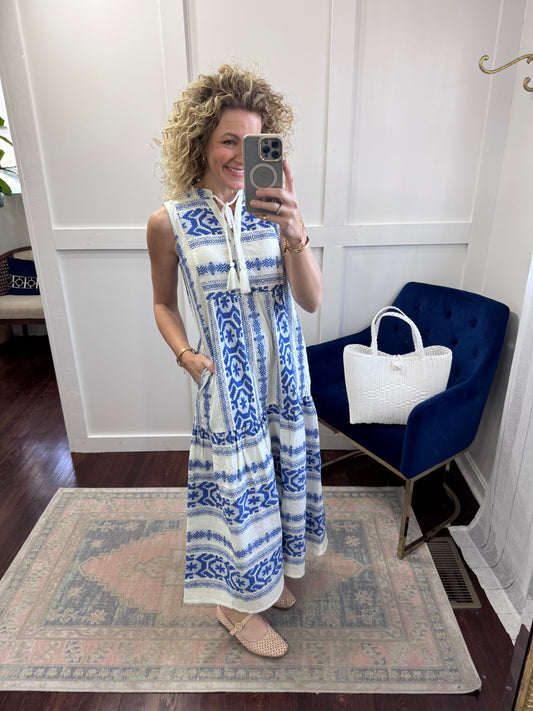 Natural Blue maxi