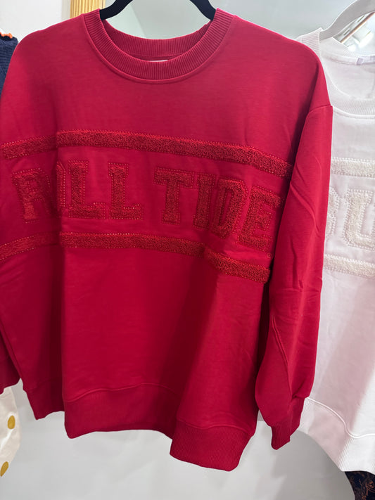 Roll Tide varsity sweatshirt