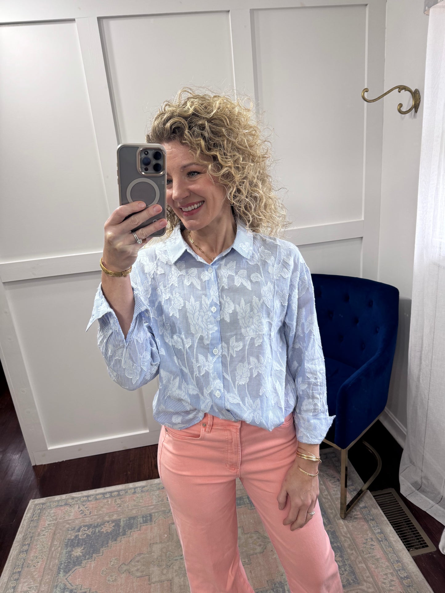 Adrianna burnout floral