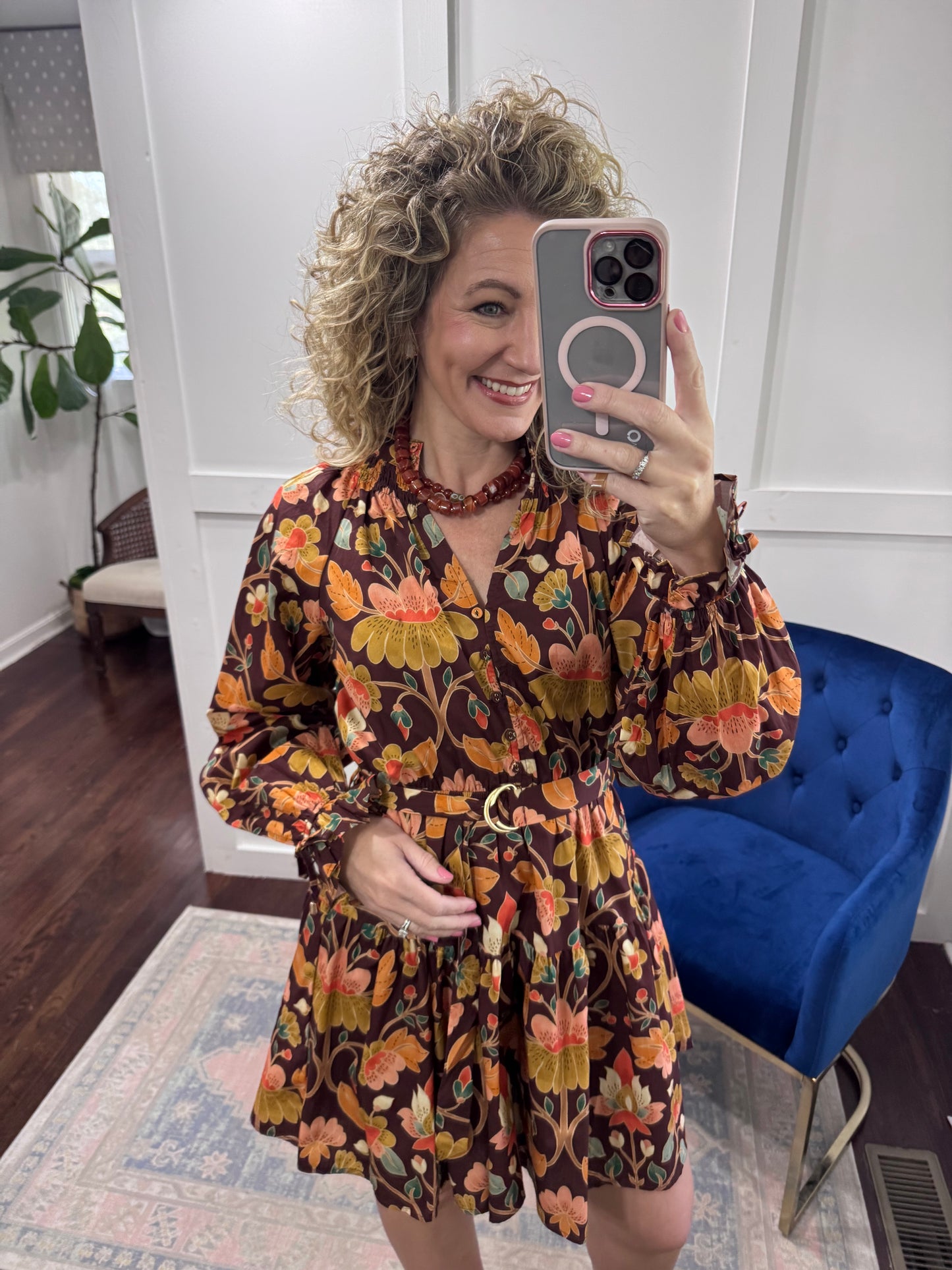 Amber bloom dress