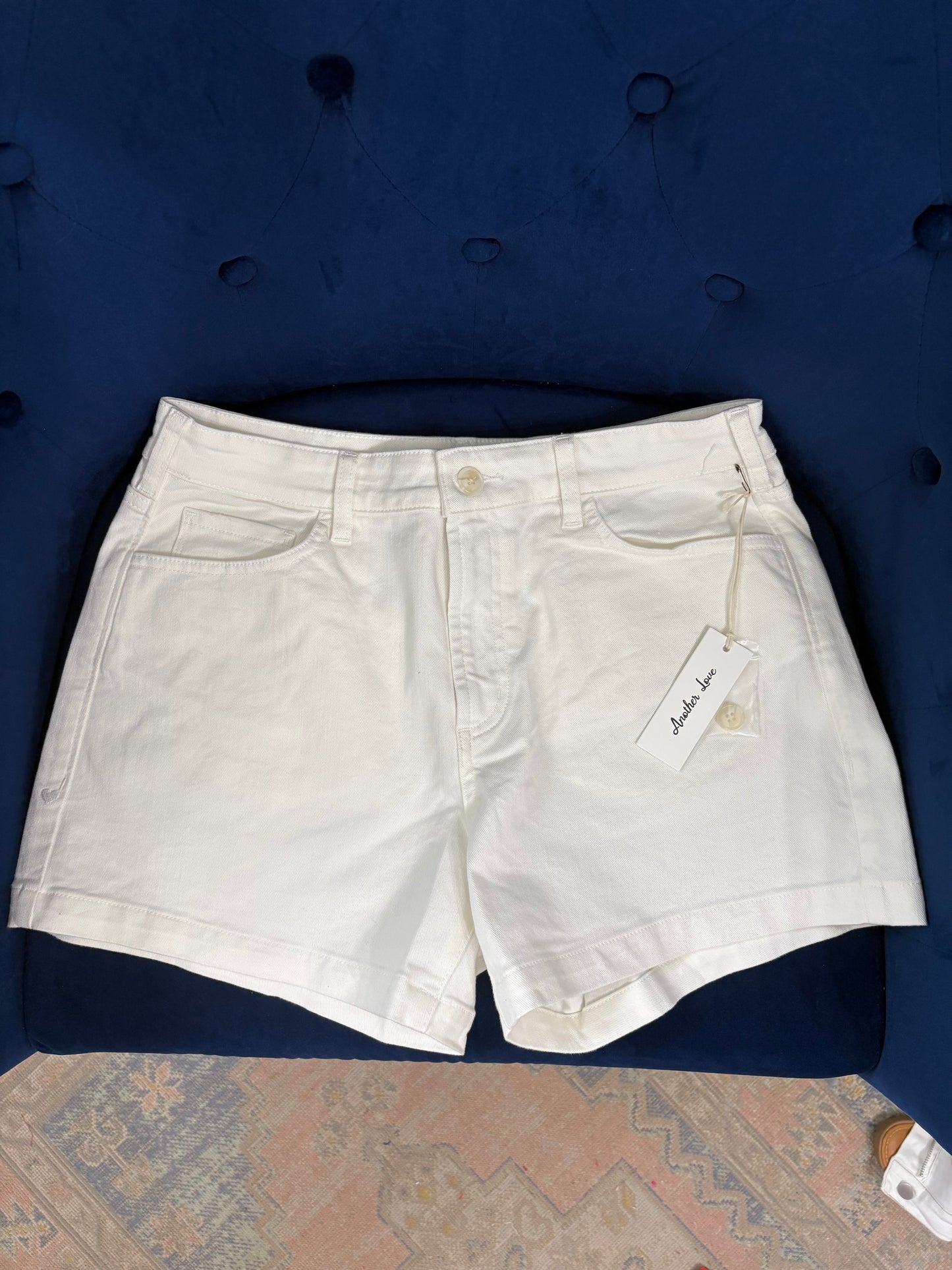 Levanna off white shorts