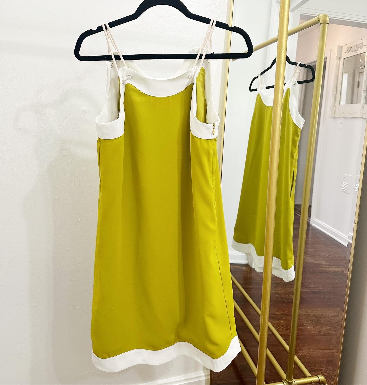 lime sherbert dress