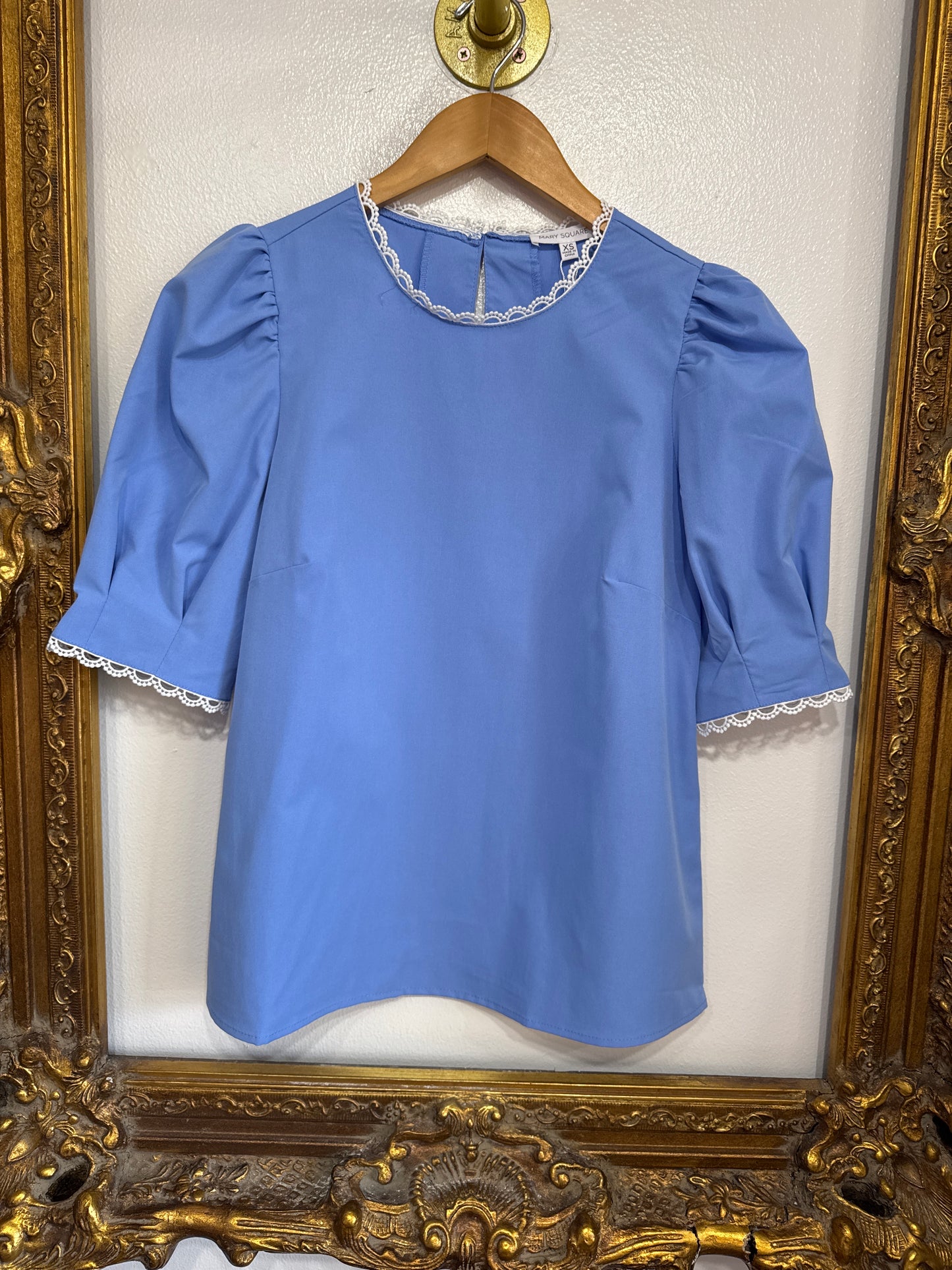 Thea blue blouse