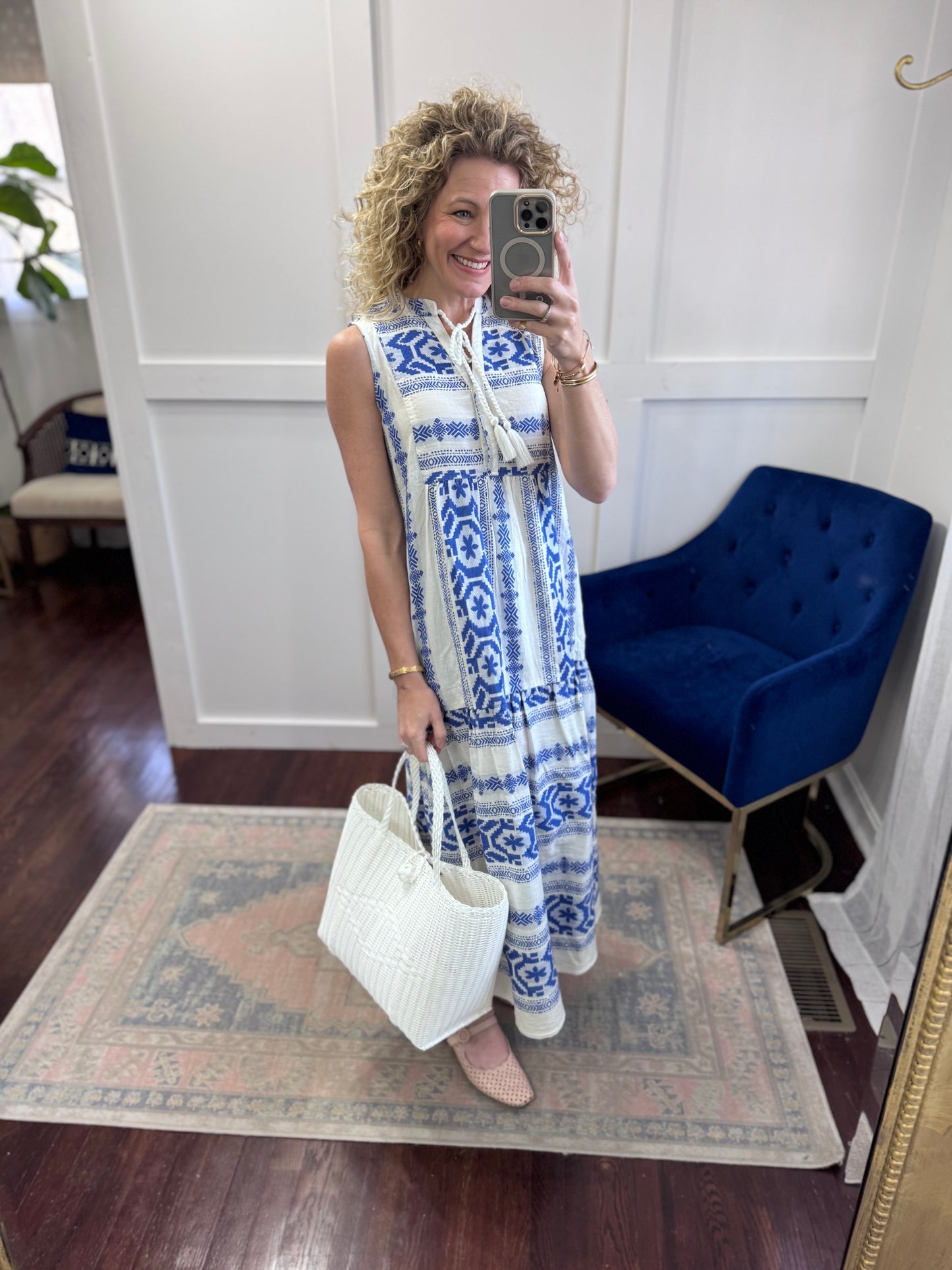 Natural Blue maxi