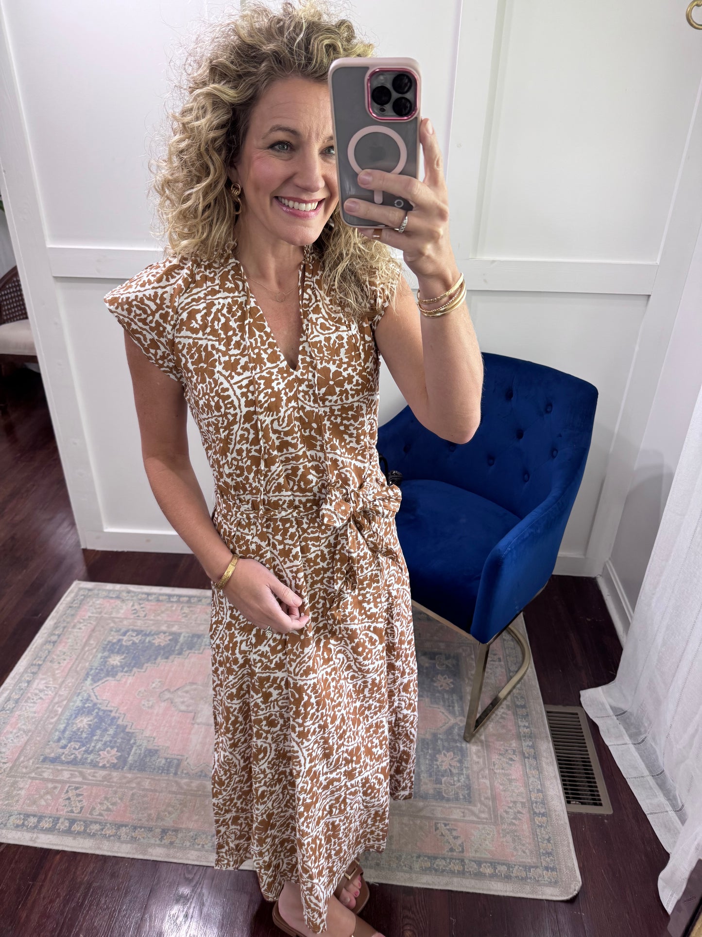 Tan nomadia maxi dress