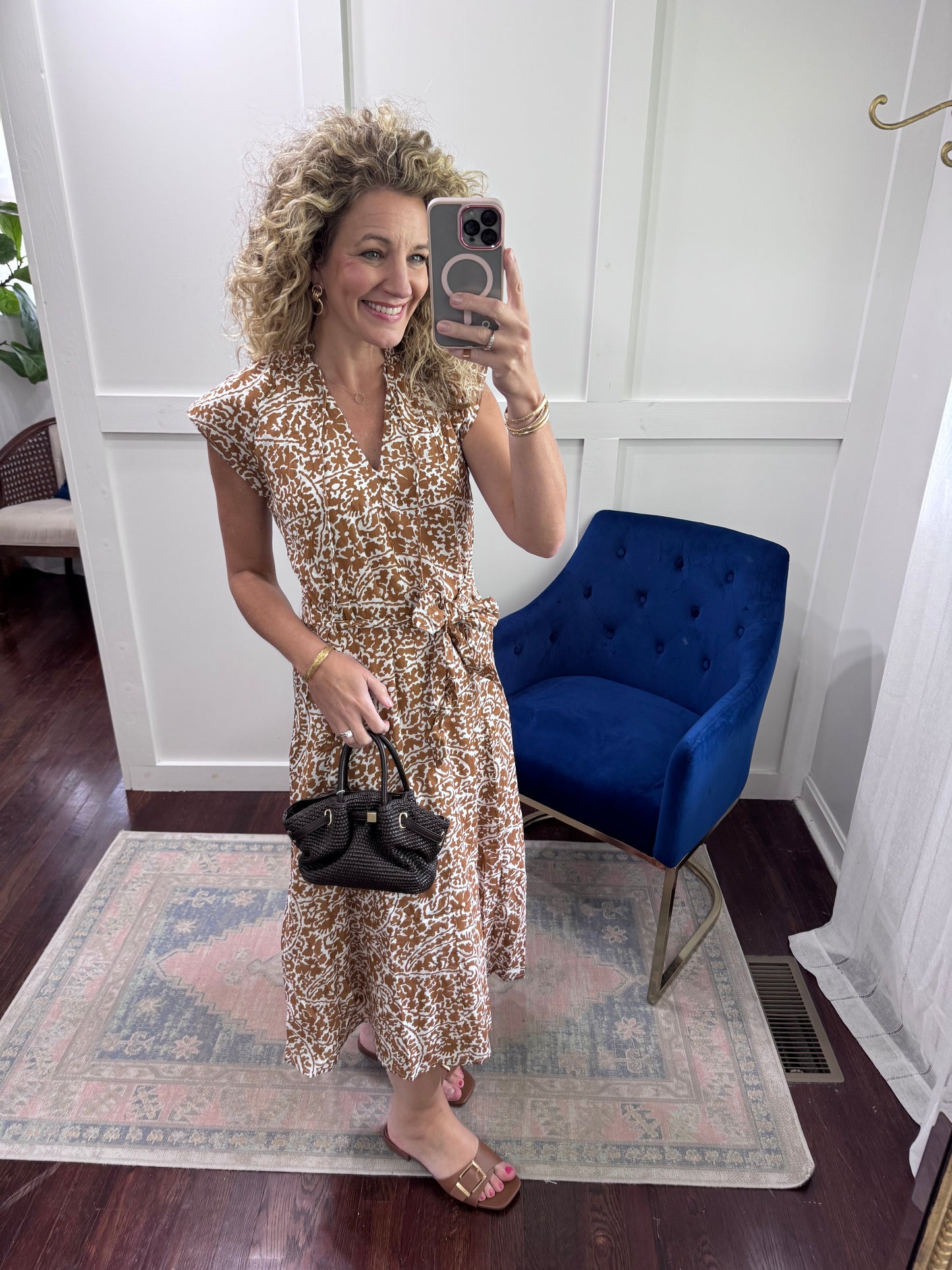 Tan nomadia maxi dress