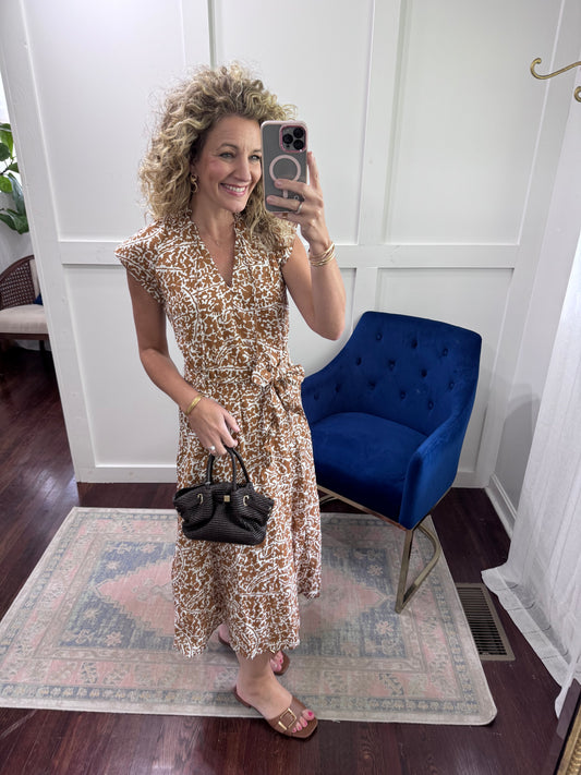 Tan nomadia maxi dress