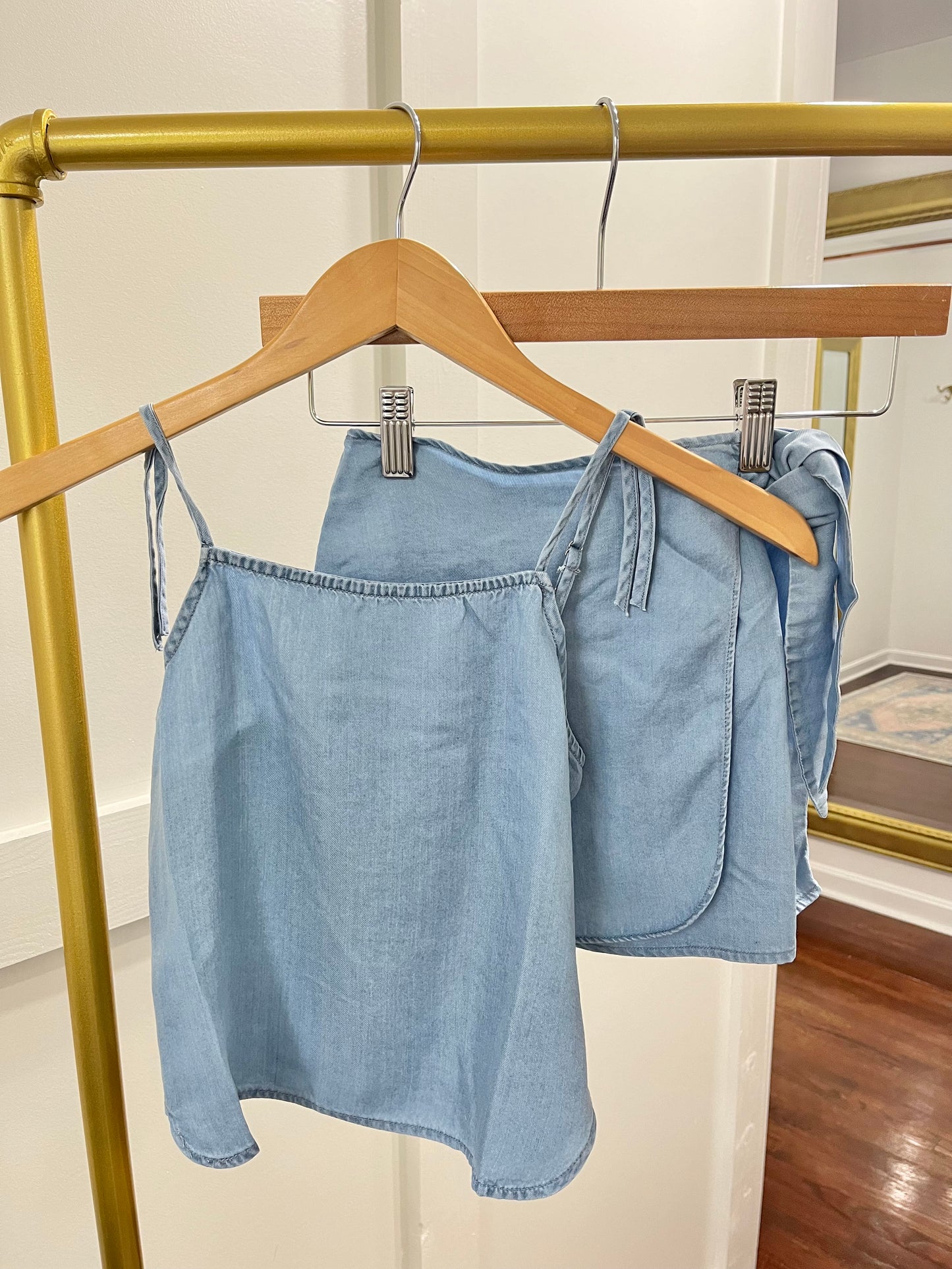 Chambray tank- tween