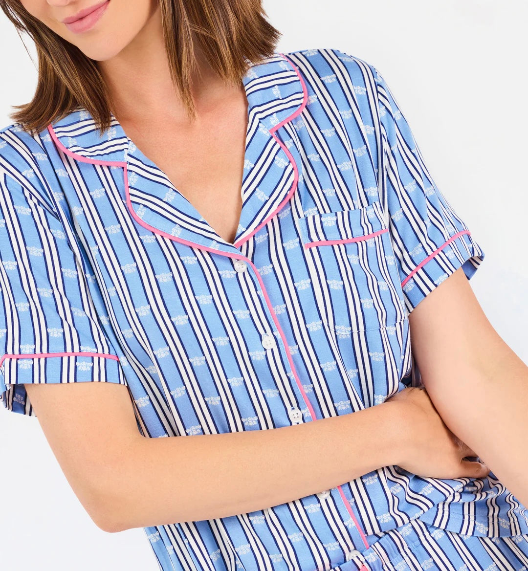 Charlotte Queen's bee pj set