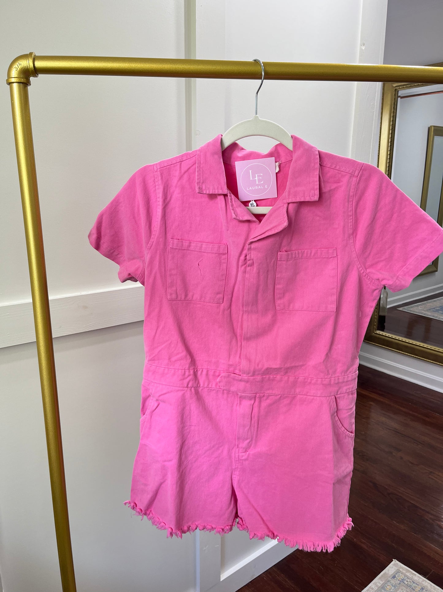 Sweet pea romper- tween