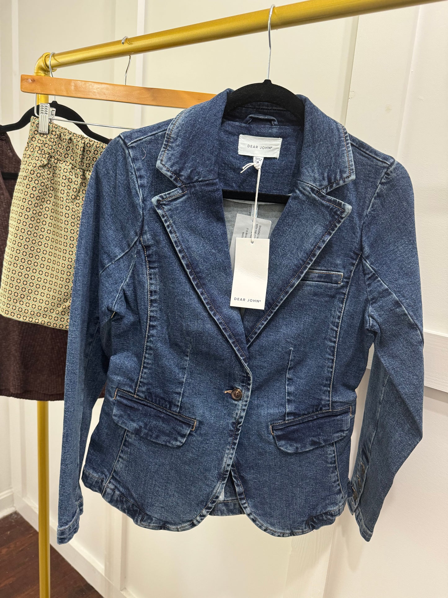 Minah denim blazer