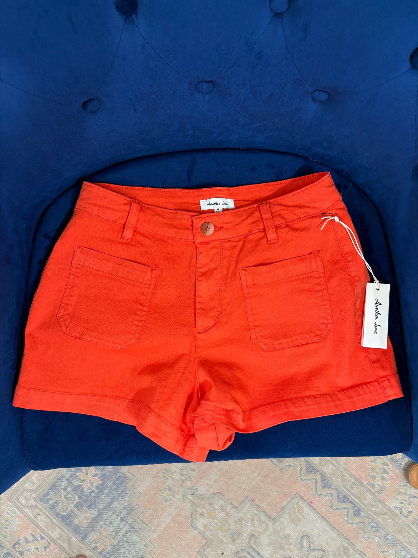 Carlisle grenadine poppy shorts