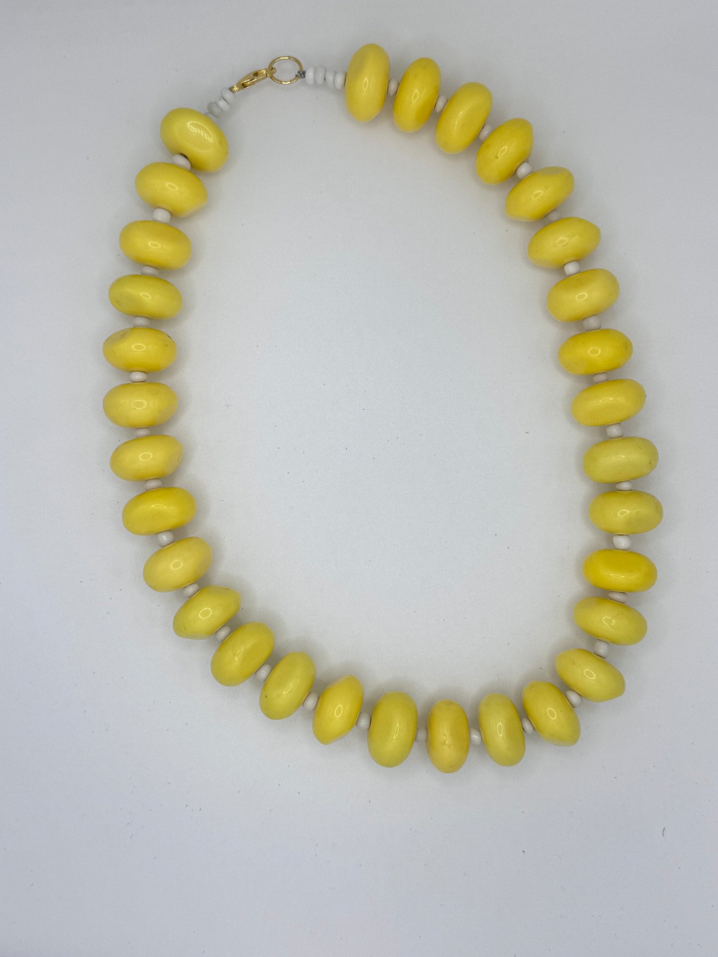 LE designs handmade yellow white