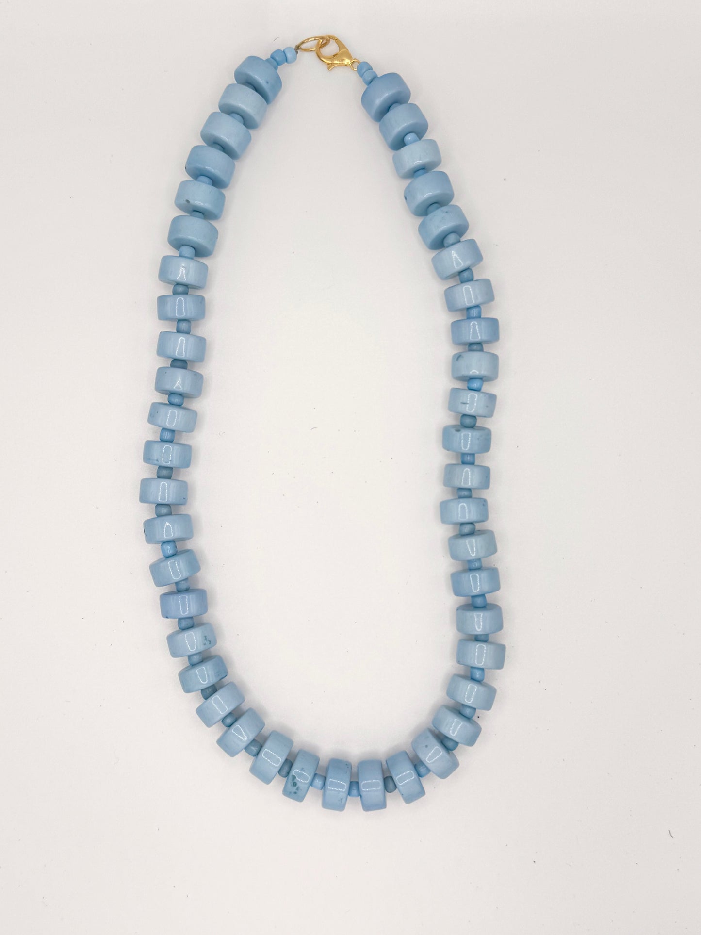 LE Designs blue blue necklace