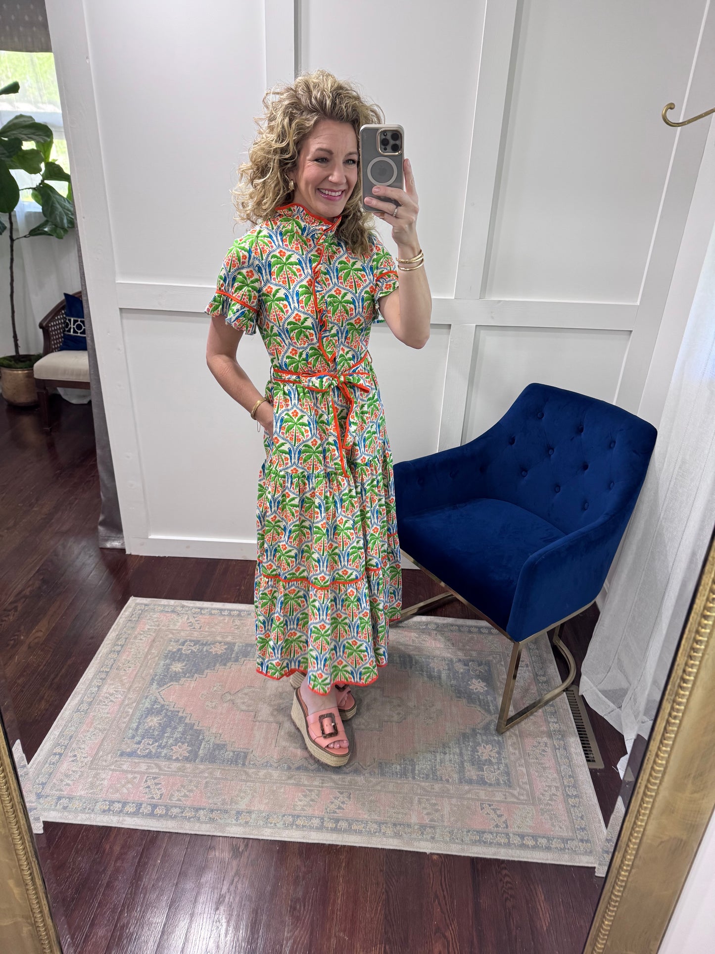 Coconut grove maxi dress