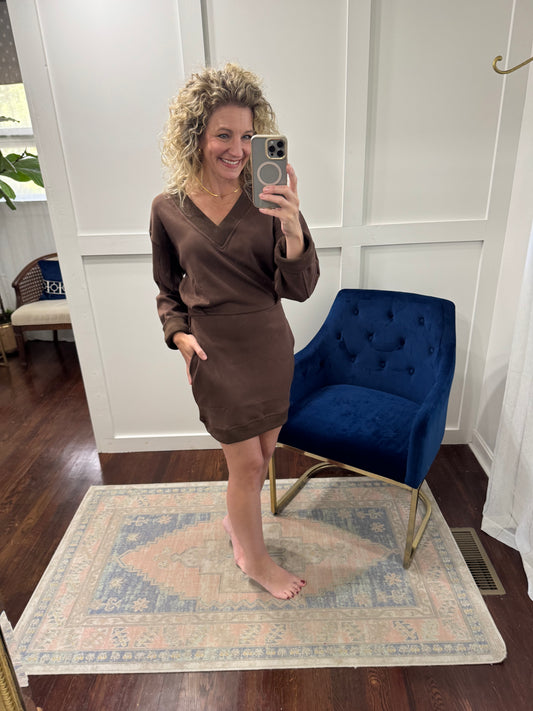 Cocoa scuba modal dress