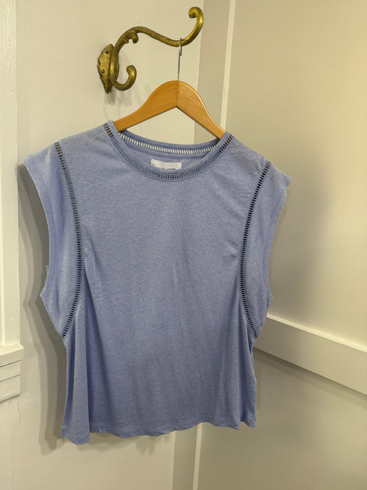 Majorelle skyway knit top