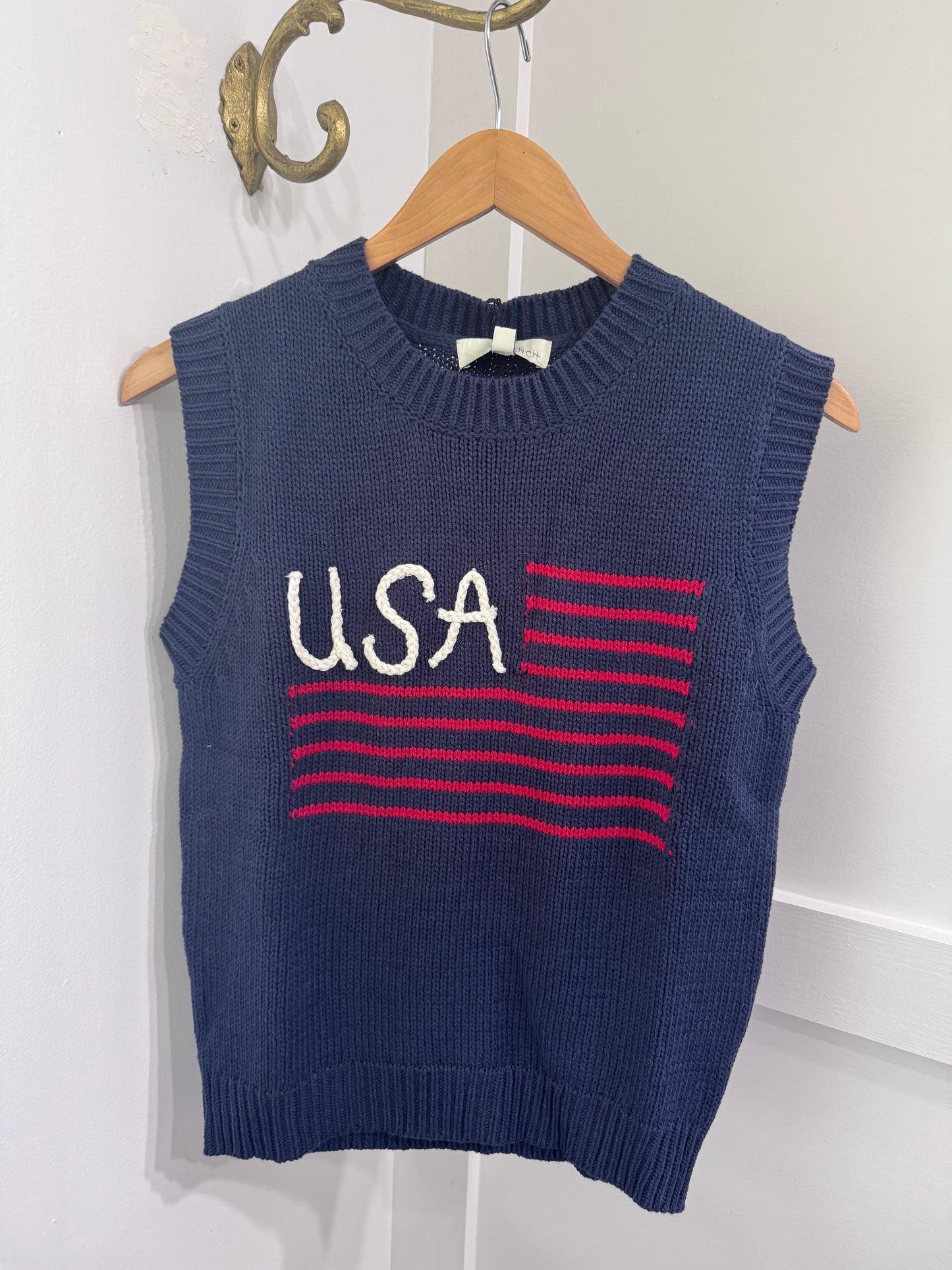 American flag sweater