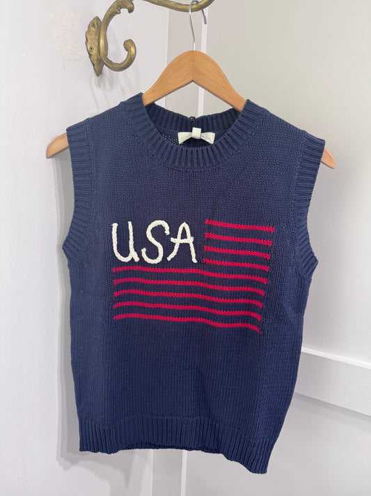 American flag sweater