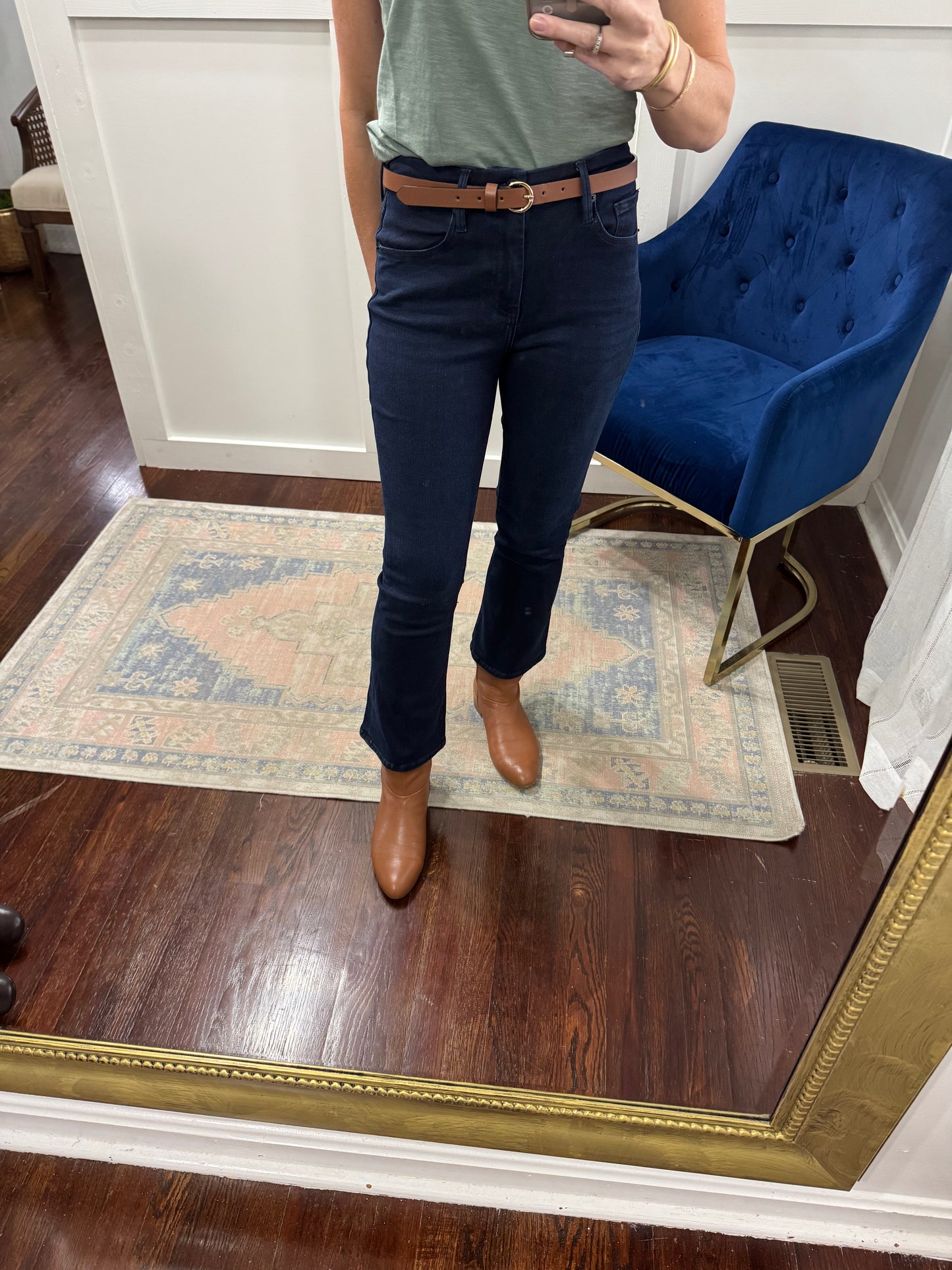 Jeanne Ramsey dark wash