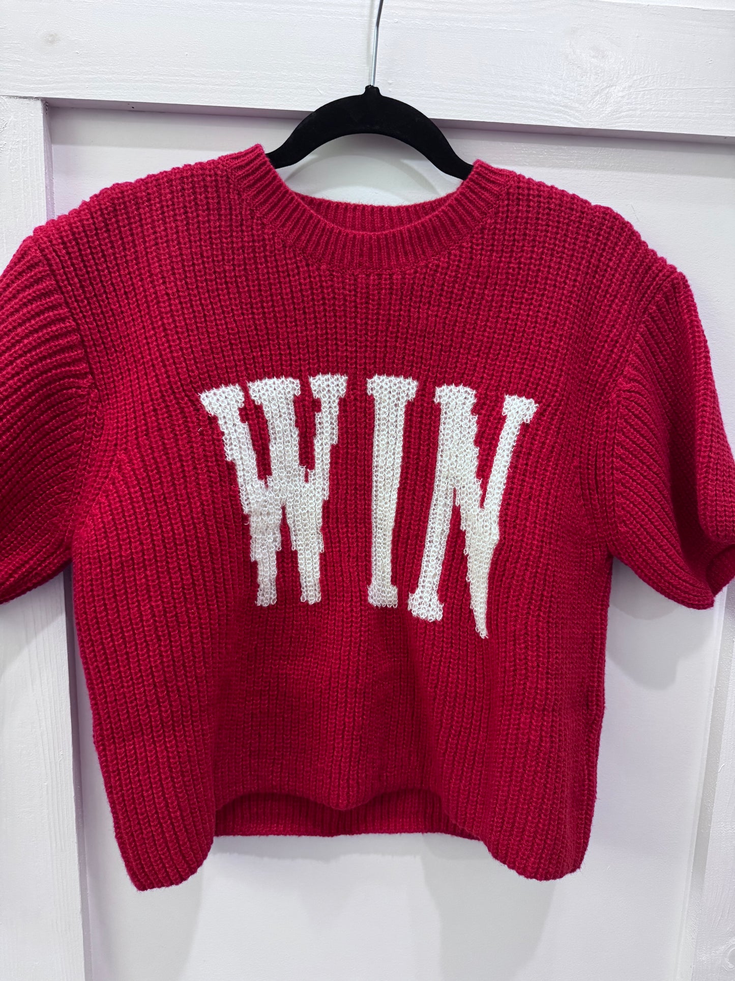 WIN gameday sweater