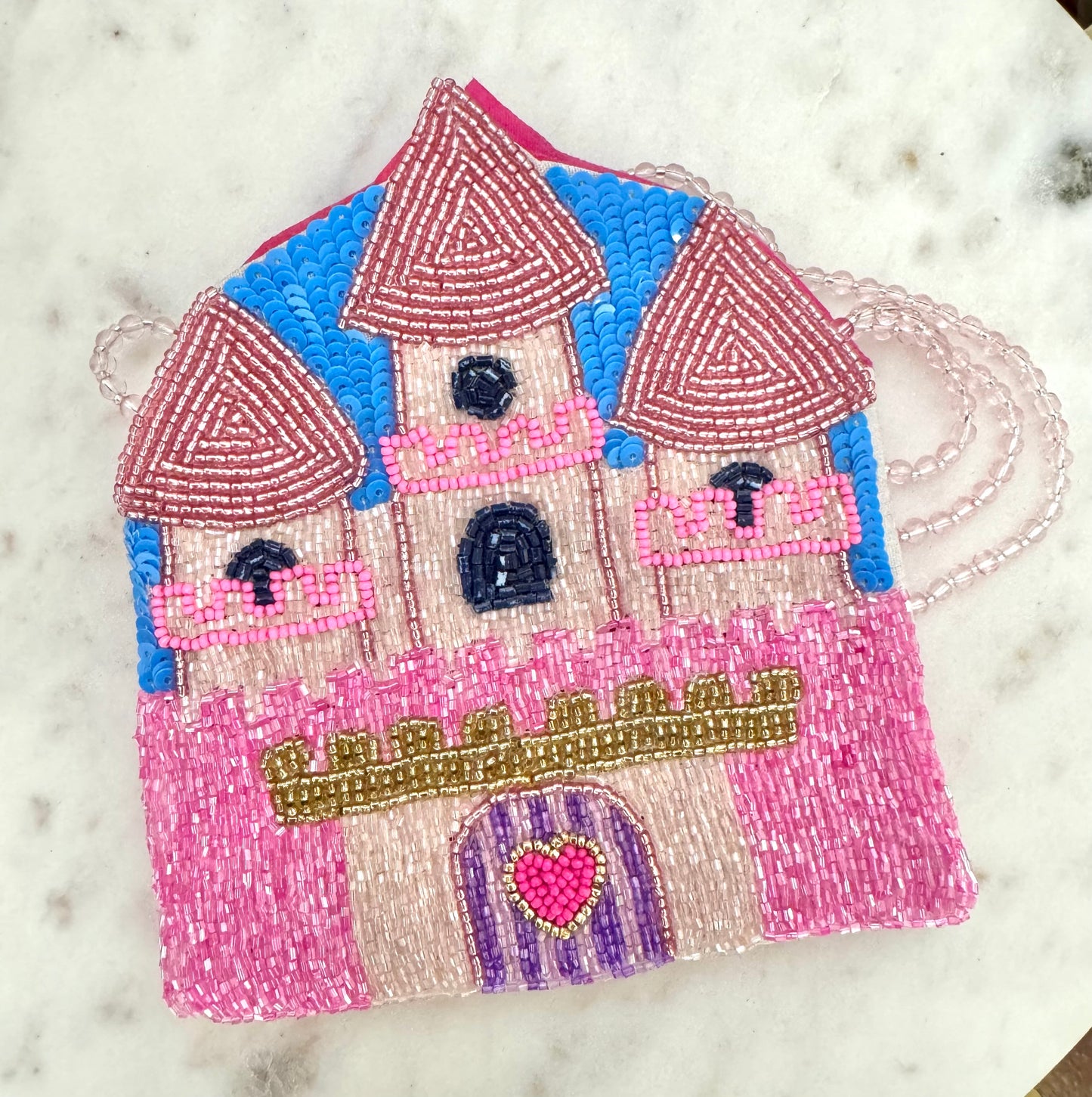 kids beaded purse